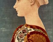 安东尼奥 德尔 波拉伊奥罗 : Portrait of a Young Woman